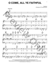 O Come, All Ye Faithful piano sheet music cover